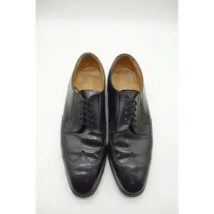 Johnston Murphy Optima USA Black Leather Wingtip Oxfords Shoes Men\'s 10.5 E s-l400.jpg main image 2